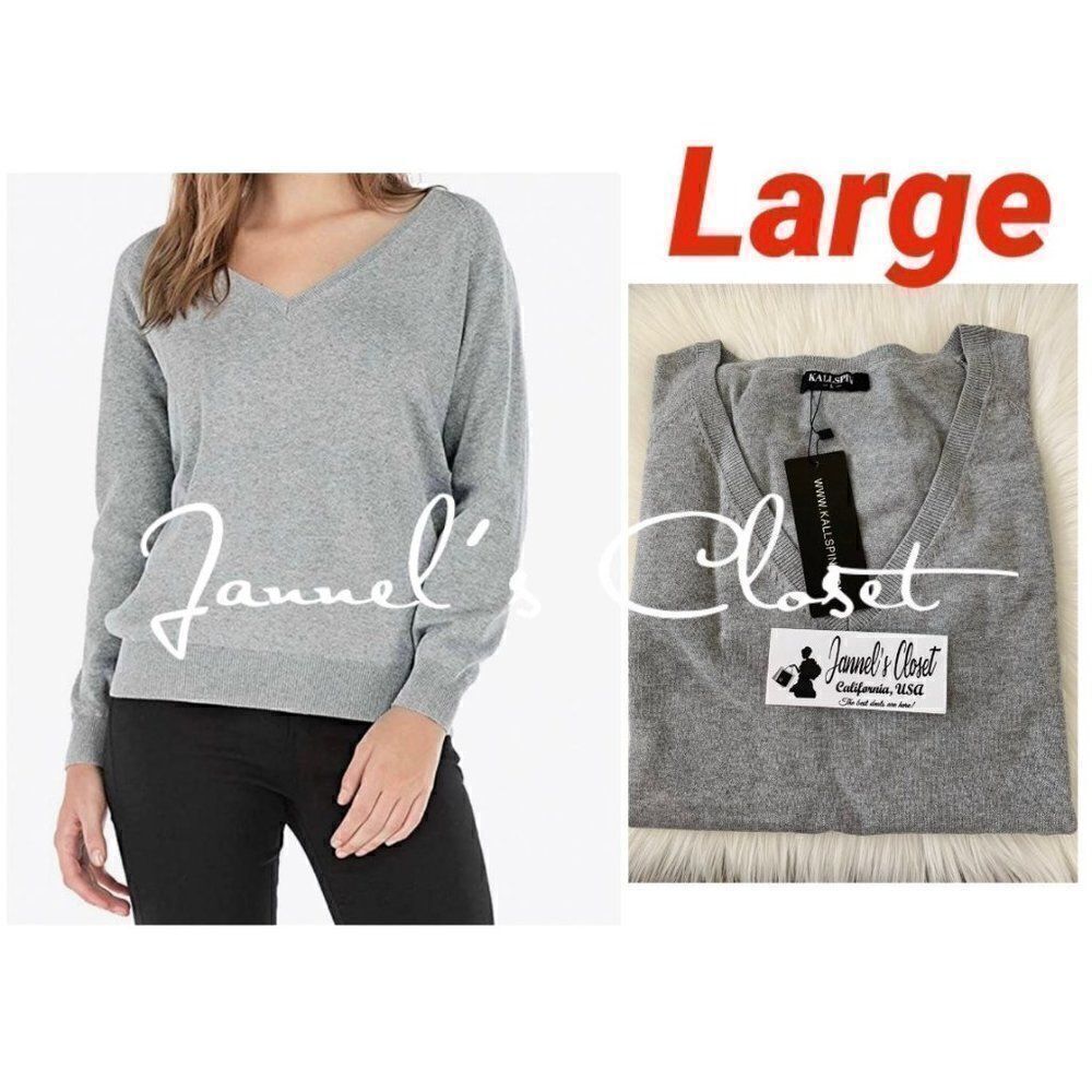 New Boutique Women's Cotton Pullover Sweater Relax Fit